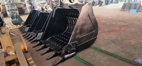 কেনা 11 থেকে 45 ইঞ্চি Clamshell বালতি জন্য Excavator ভারী দায়িত্ব এইচডি রক খনি বালতি online manufacture