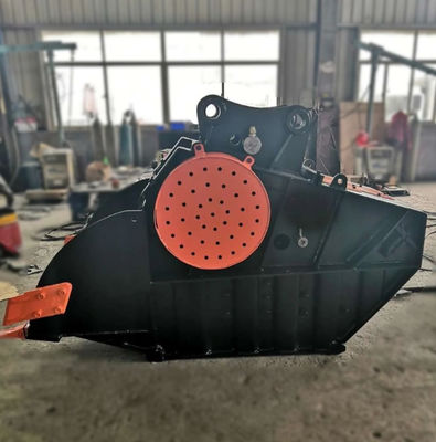 0.7cbm লোড ভলিউম Excavator Bucket Crusher 240Bar জন্য 23-33 টন Excavator