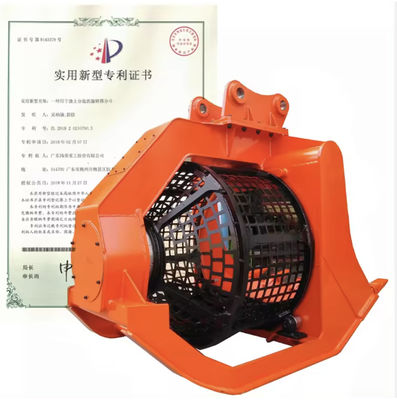কাস্টমাইজড ISO9001 মিনি ডিগার মাটি স্ক্রিনার জন্য Excavator 2.5T-35T