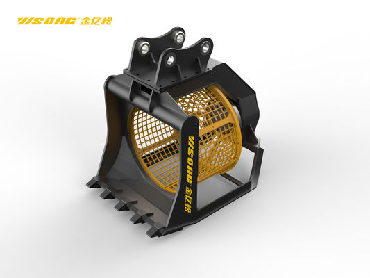 YISONG 360 ডিগ্রী ঘোরানো স্ক্রিনিং বালতি Excavator বালতি