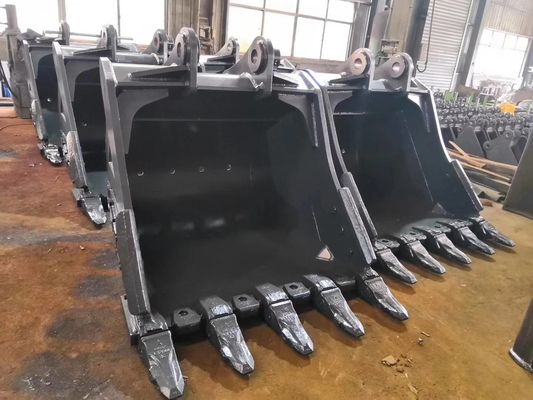 এক্সক্যাভেটর সংযুক্তি খনন বালতি ISO9001 সার্টিফাইড